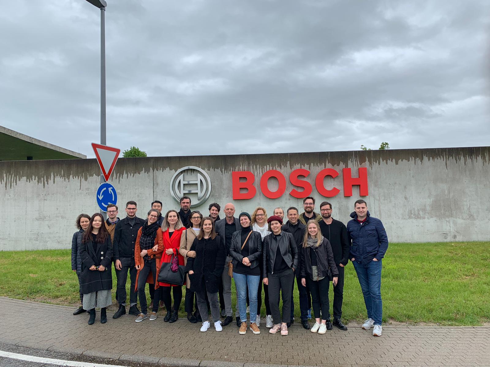 Betriebsausflug zur Firma Bosch nach Abstatt