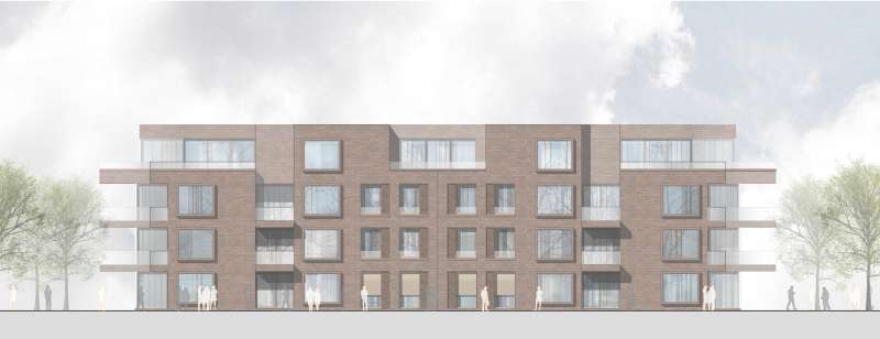Neubau eines Wohnquartiers am Wöhrder See in Nürnberg