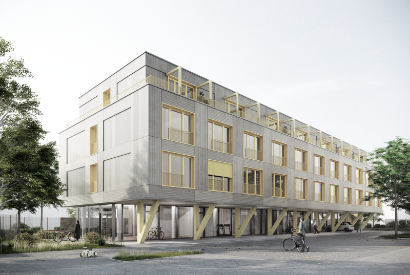 Baugenehmigung für Wohnheim in München-Schwabing 