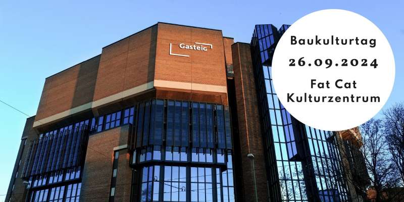 Baukulturtag am 26. September - Wir sind mit dabei!