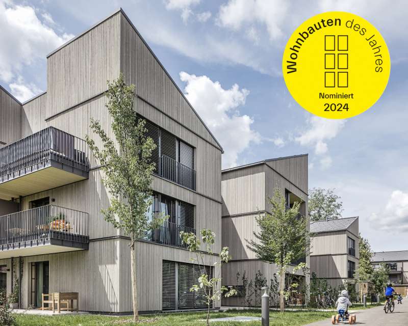 Wohnbauten des Jahres 2024 - Wir sind nominiert!