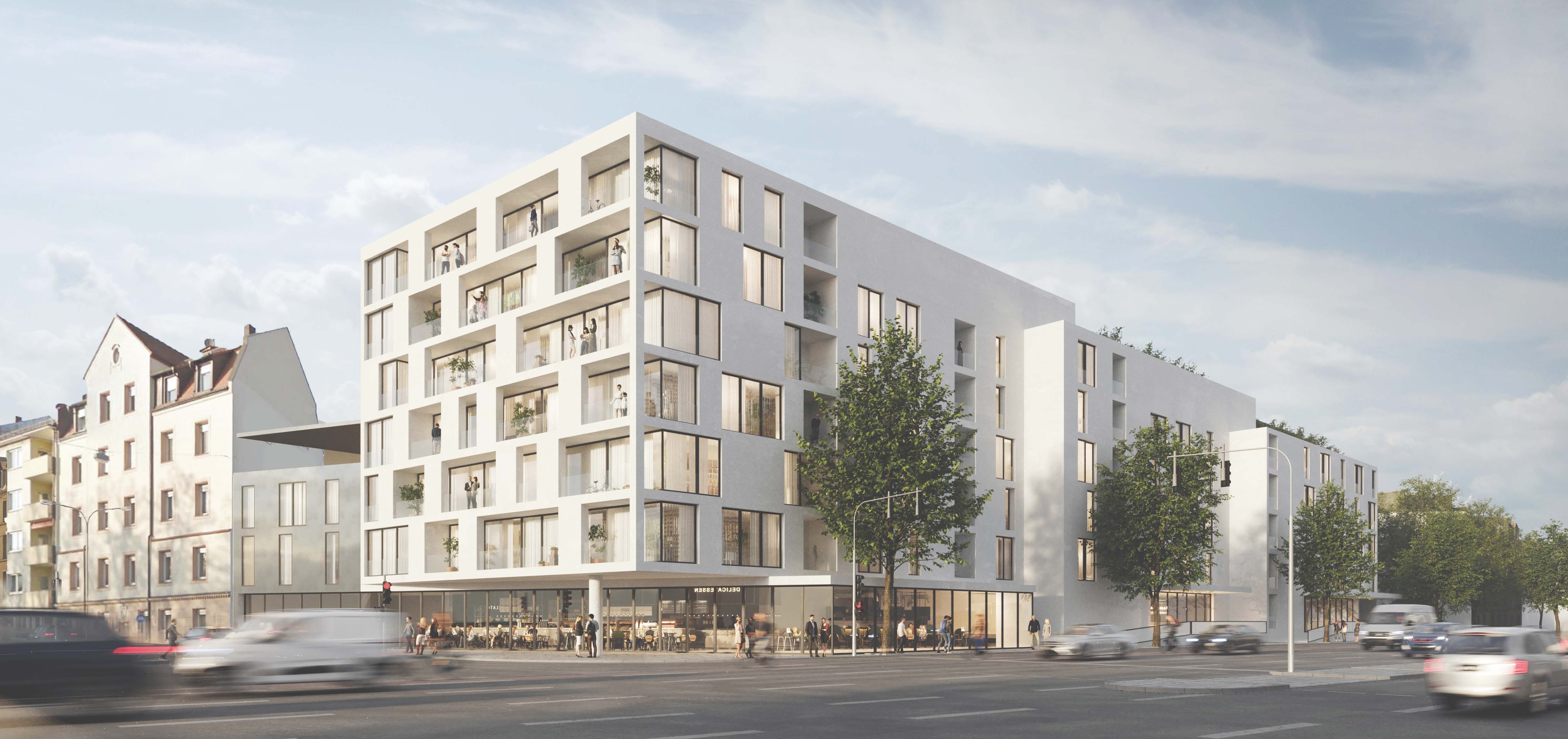 Wohngebäude Schnieglinger Straße, Nürnberg WWA Architekten