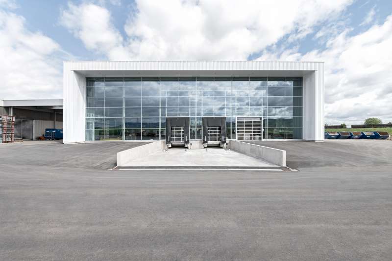 Neubau einer Produktionshalle 